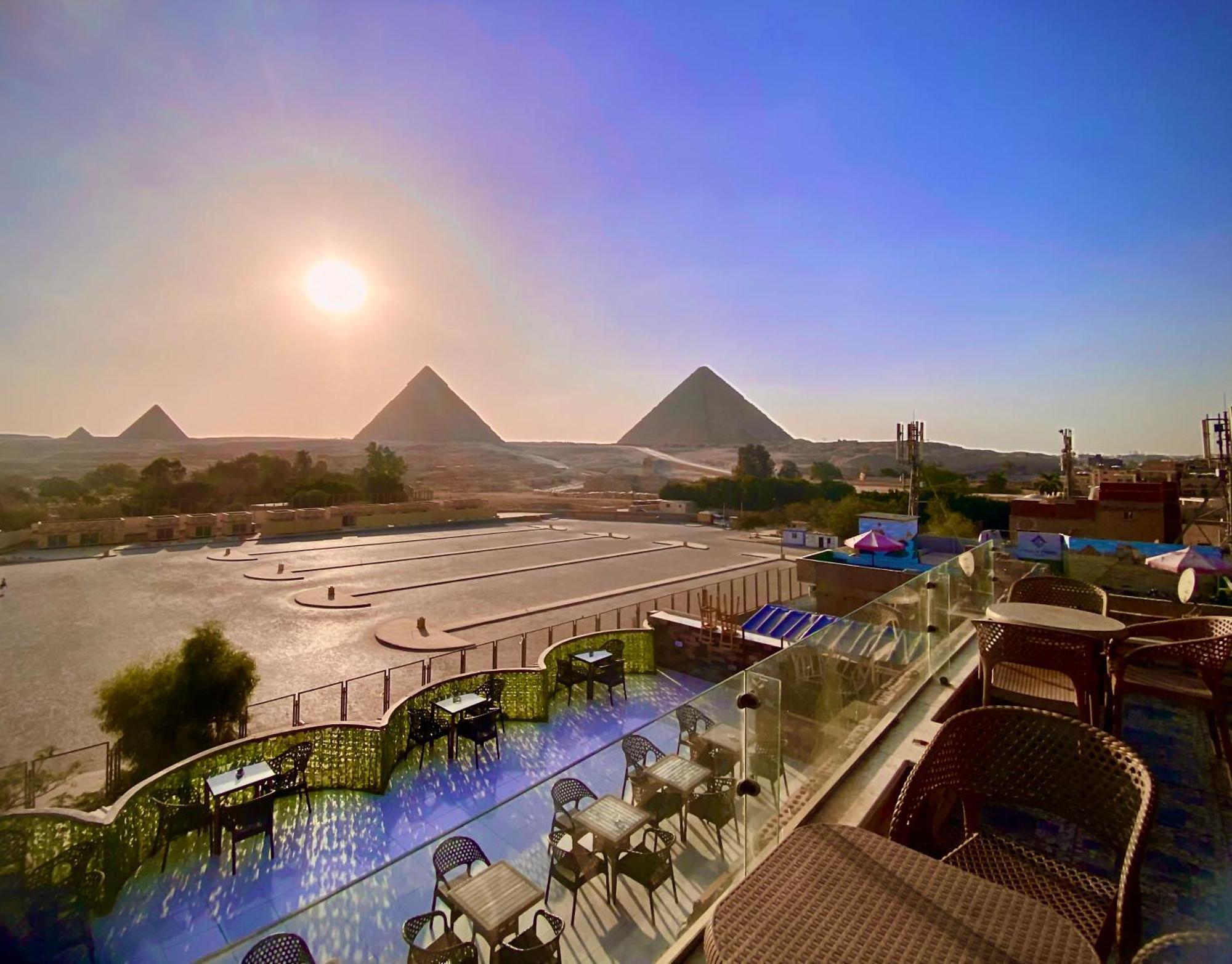 Tut Pyramids View Hotel Kafrat al Jabal Exterior photo